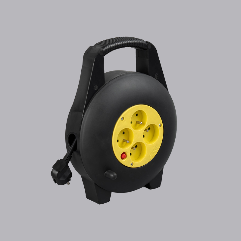 Enrouleur de câble portable de 15 m de type français F4R-15