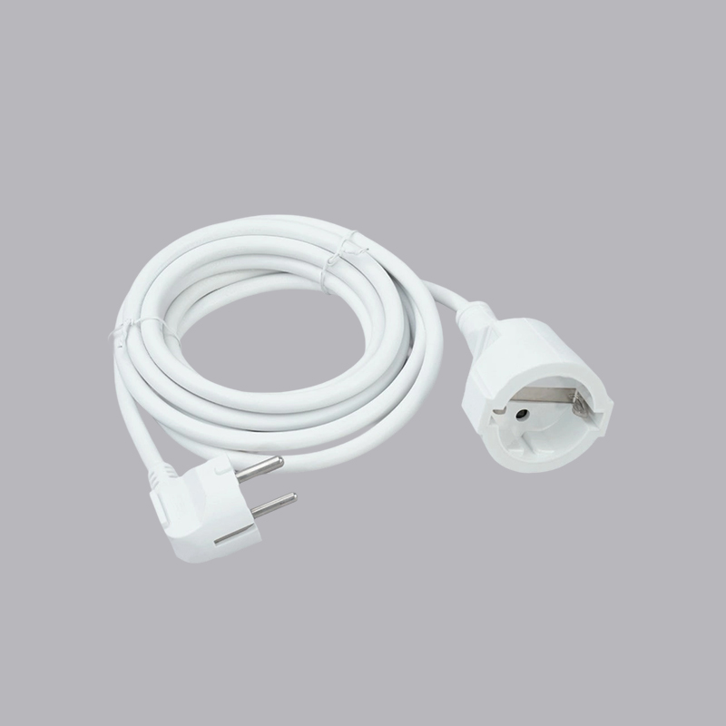 Rallonge de prise à angle droit de type allemand G2-5C