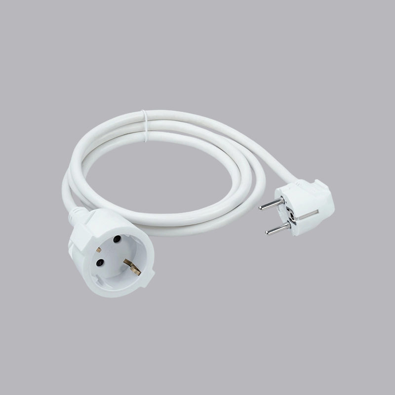 Rallonge de prise coudée de type allemand G2-6C